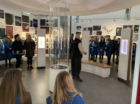 Art & Design Department attend a talk by Artist Rita Duffy