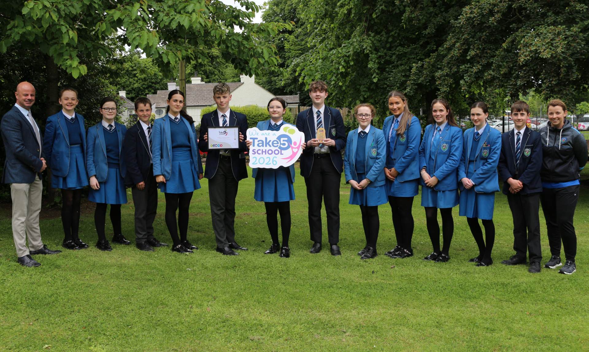 St. Mary’s Grammar School Celebrates Reaccreditation of Take 5 Schools Platinum Award